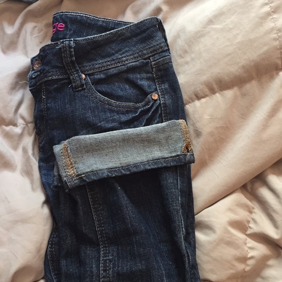 Dark denim capris - Picture 1 of 2